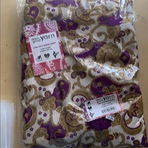 Darn Good Yarn sari wrap skirt